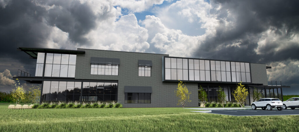 PTL Office Building_West Perspective