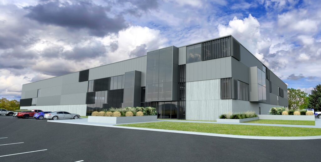 Pikeville Spec Building_Entry Rendering